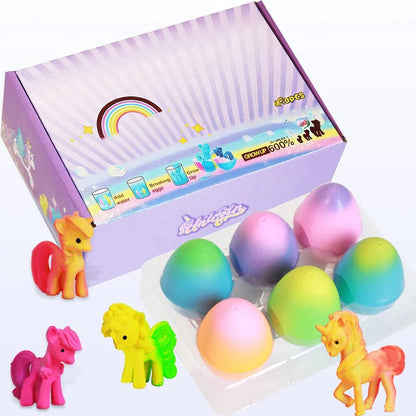 🔥Limited Time 49% Off✨6 Pack Hatching Growing Unicorn Eggs 🦄