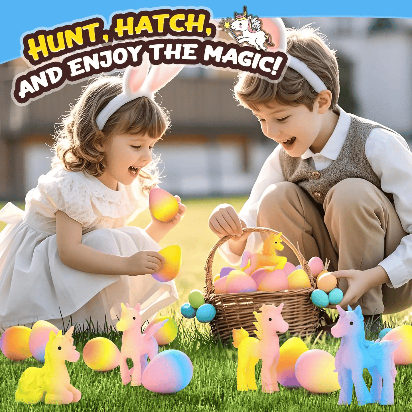 🔥Limited Time 49% Off✨6 Pack Hatching Growing Unicorn Eggs 🦄