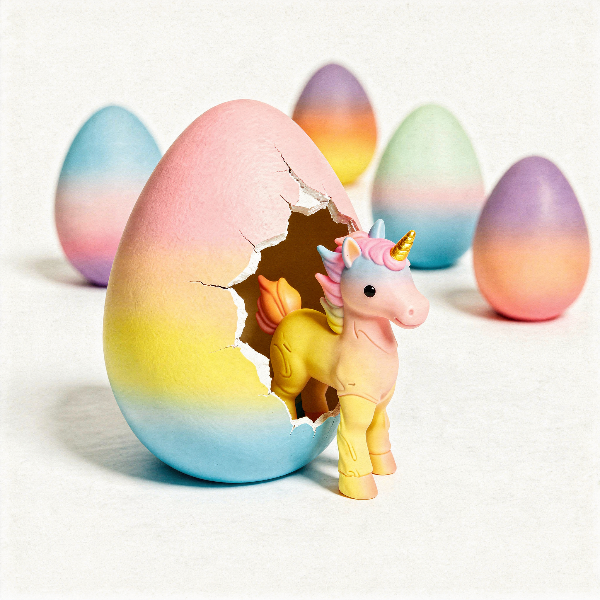 🔥Limited Time 49% Off✨6 Pack Hatching Growing Unicorn Eggs 🦄